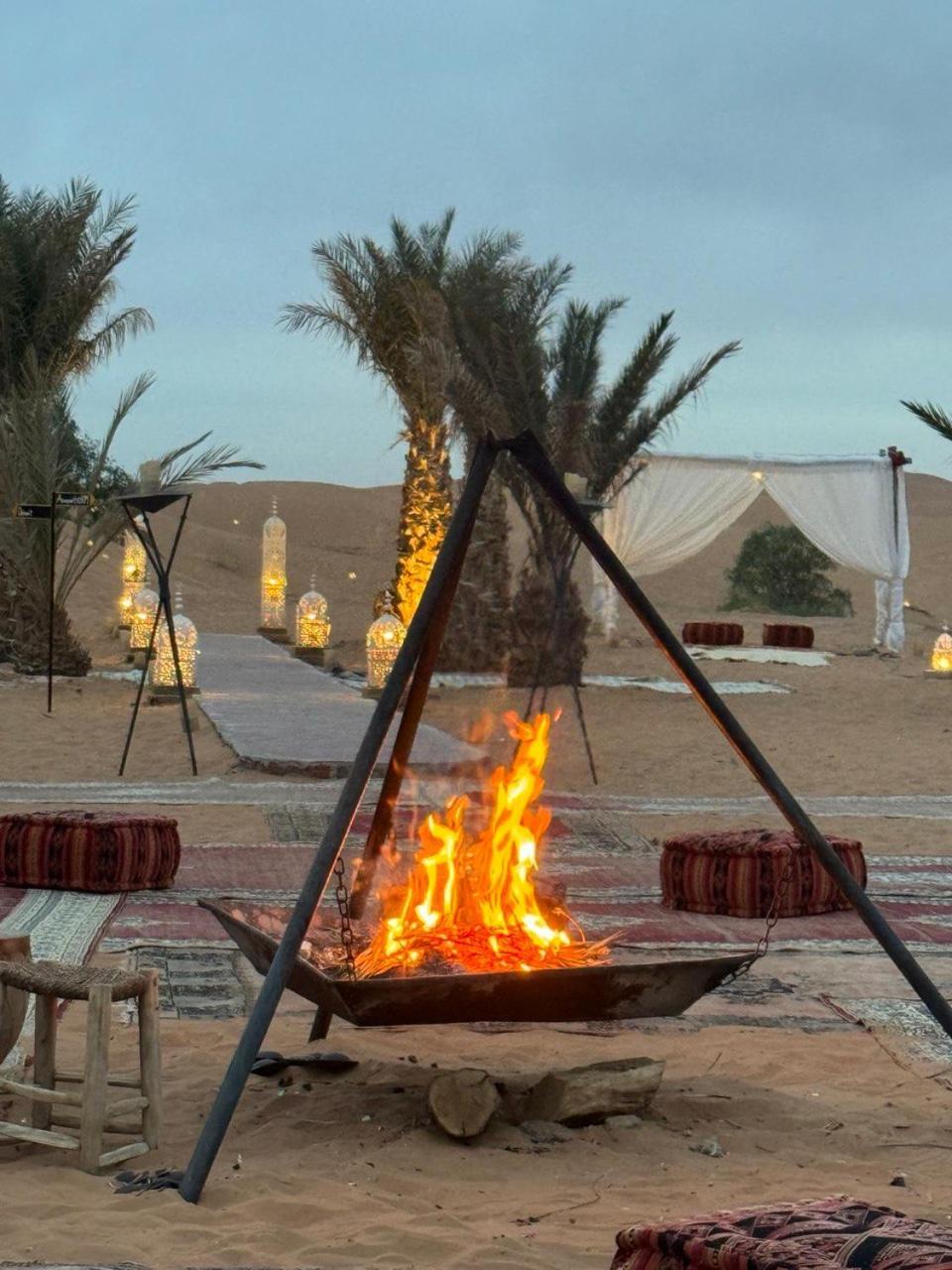 Hotel Erg Chebbi Sahara Camp à Merzouga Extérieur photo